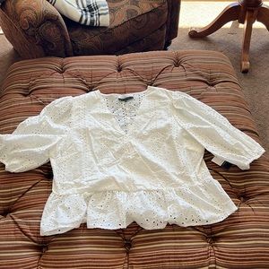 Women’s white blouse